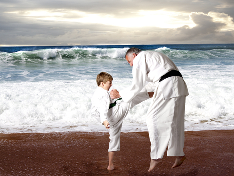 Fatherhood and the martial arts