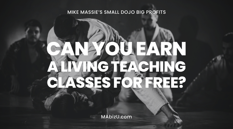 Banner image teaching martial arts for free